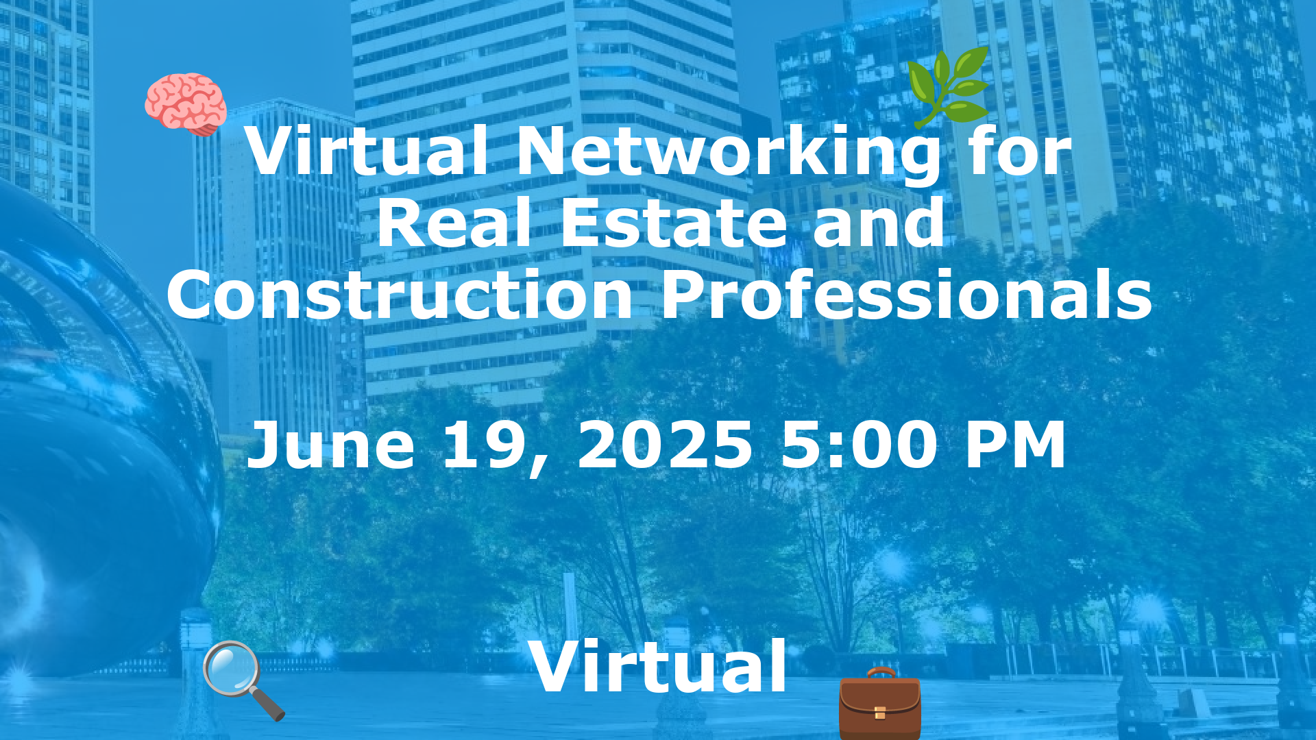 Virtual Networking for Real Estate and Construction Professionals event image